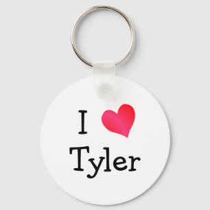 I Liebe Tyler Schlüsselanhänger