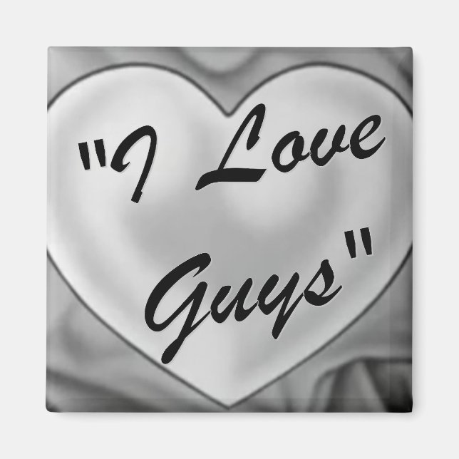 I LIEBE TYP MAGNET (Vorne)