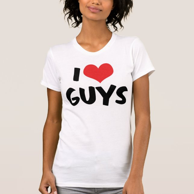 I LIEBE TYP T - SHIRT (Vorderseite)