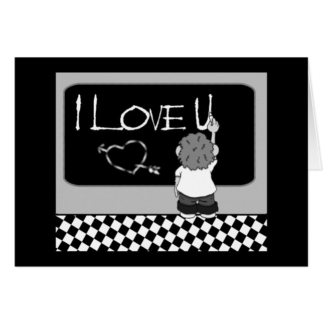 I Liebe U (Vorderseite (Horizontal))