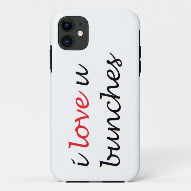 I LIEBE U BUNCHES Fall Mate iPhone Case-Mate iPhone Hülle (Rückseite)
