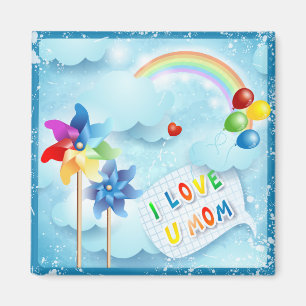 I Liebe U Mama Magnet