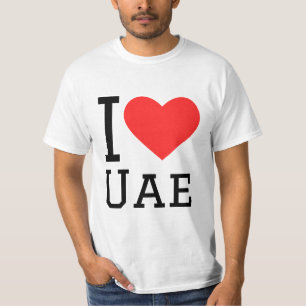 I Liebe uae T-Shirt
