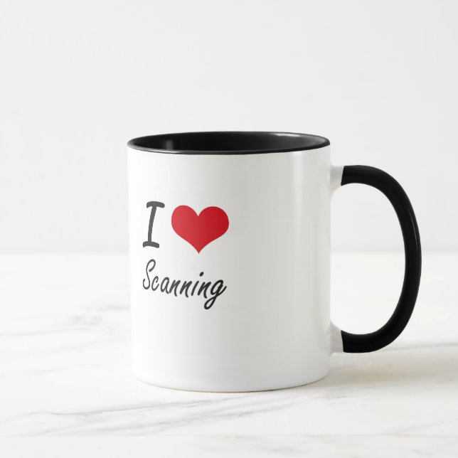 I Liebe-Überprüfung Tasse (Rechts)