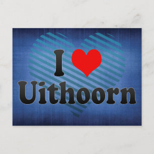 I Liebe Uithoorn, Niederlande Postkarte