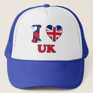 I LIEBE UK TRUCKERKAPPE
