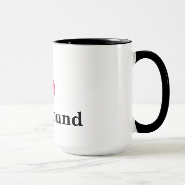I Liebe-Ultraschall Tasse (Rechts)