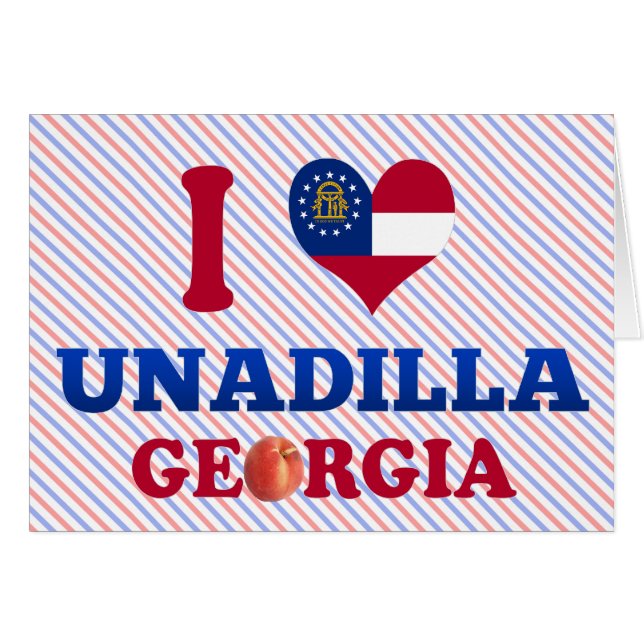 I Liebe Unadilla, Georgia (Vorderseite (Horizontal))
