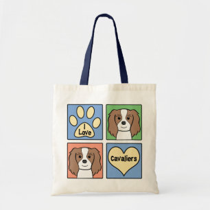 I Liebe-unbekümmerter König Charles Spaniels Tragetasche