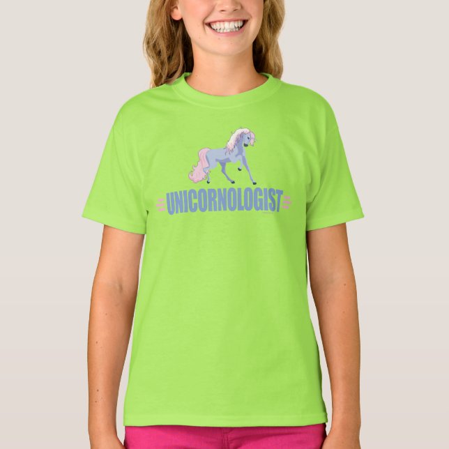 I Liebe Unicorns T-Shirt (Vorderseite)
