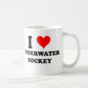 I Liebe-Unterwasserhockey Kaffeetasse