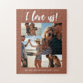 I Liebe us Script Foto Terracotta