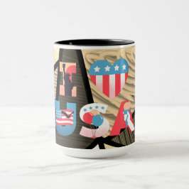 I LIEBE USA Design Tasse
