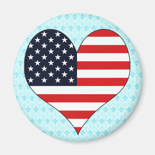 I Liebe USA Magnet