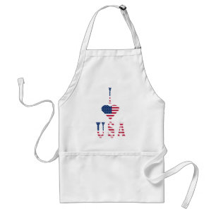 I LIEBE USA SCHÜRZE