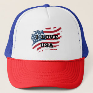 I LIEBE USA TRUCKERKAPPE