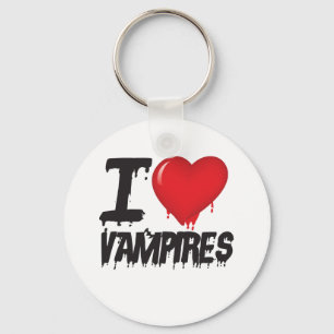 I Liebe Vampire Schlüsselanhänger