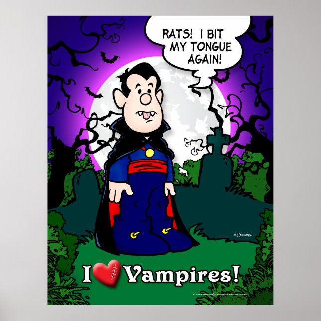 I Liebe Vampires Poster (Vorne)
