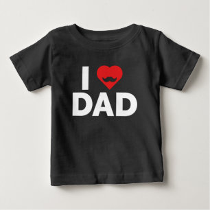 I LIEBE VATER BABY T-SHIRT