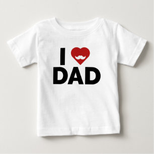 I LIEBE VATER BABY T-SHIRT