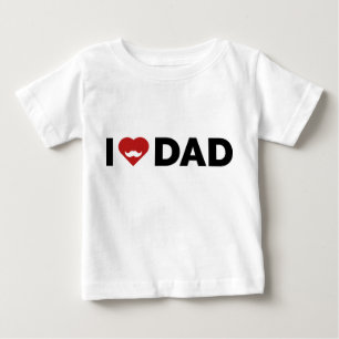 I LIEBE VATER BABY T-SHIRT