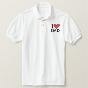 I Liebe Vater bestickt