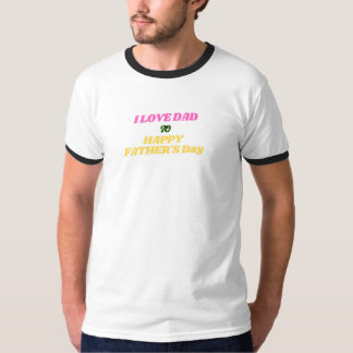 I Liebe Vater - Happy Vatertag Hemd T-Shirt