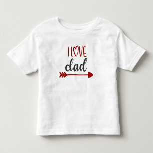 I Liebe Vater Kleinkind T - Shirt