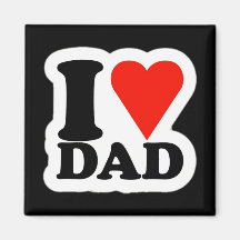 I Liebe Vater Magnet