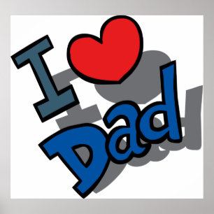 I LIEBE VATER POSTER