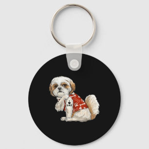 I Liebe Vater Tattoo Shih Tzu Vater Funny Vathers  Schlüsselanhänger