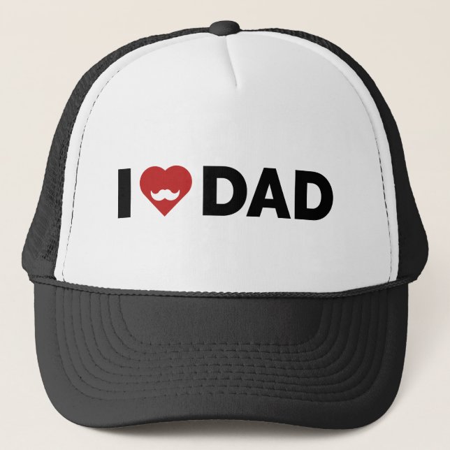 I LIEBE VATER TRUCKERKAPPE (Vorderseite)