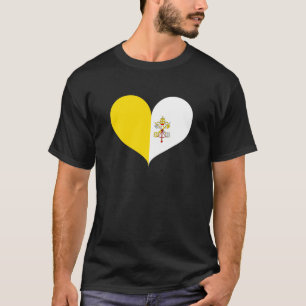 I Liebe Vatikanstadt T-Shirt