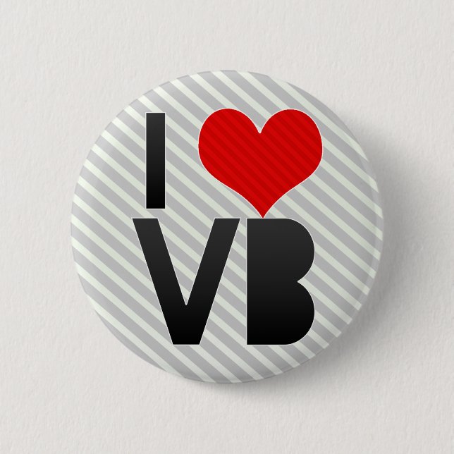 I Liebe VB Button (Vorderseite)