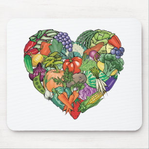 I Liebe Veggies Mousepad