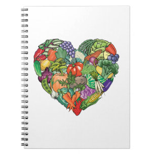 I Liebe Veggies Notizblock