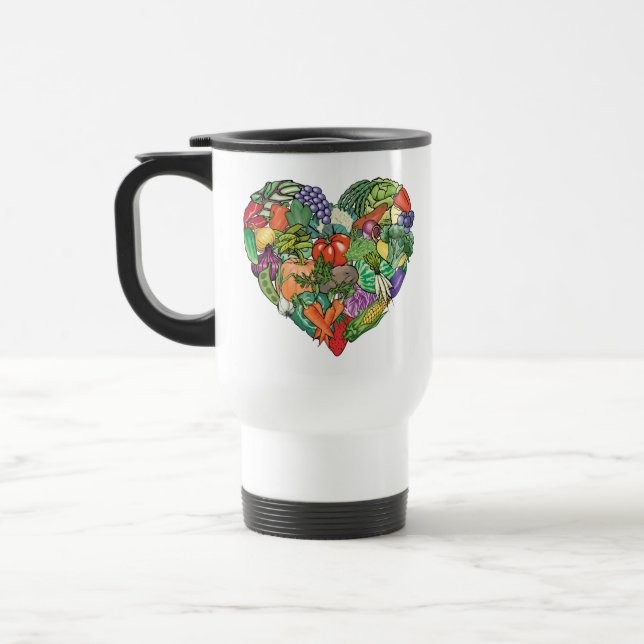 I Liebe Veggies Reisebecher (Links)