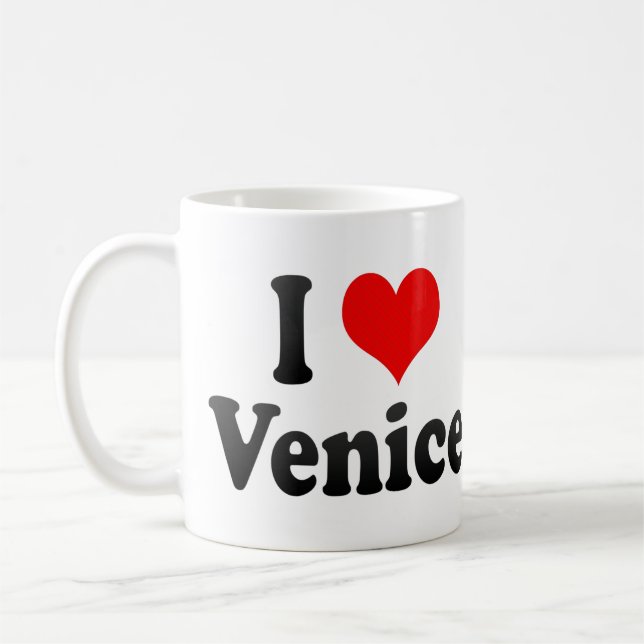 I Liebe Venedig, Italien Kaffeetasse (Links)