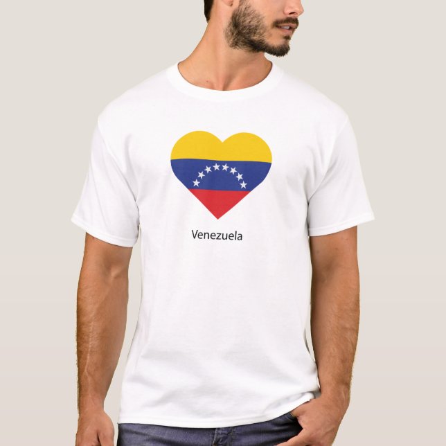 I Liebe Venezuela T-Shirt (Vorderseite)