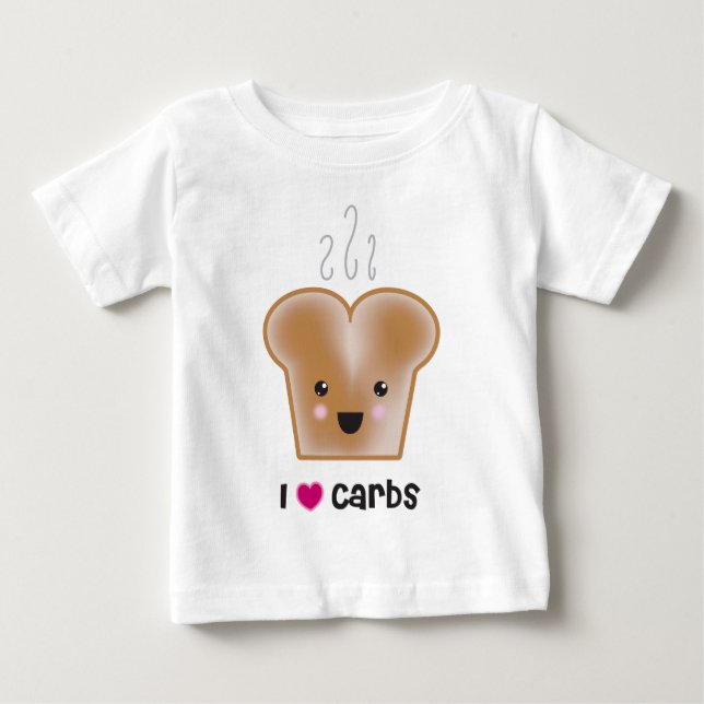 I Liebe-Vergaser Baby T-shirt (Vorderseite)