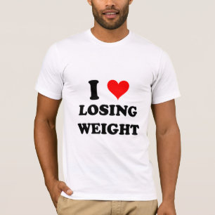 I Liebe-verlierendes Gewicht T-Shirt