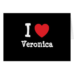 I Liebe Veronica Herzstück T - Shirt