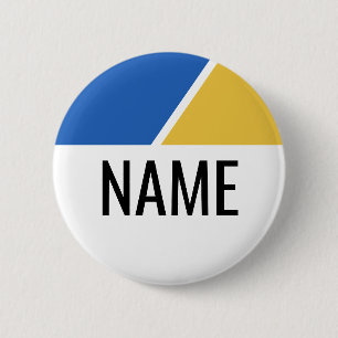 I Liebe Versicherung - Namensschild für halloween Button