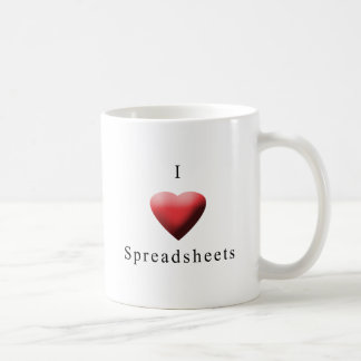 I Liebe-Verteilungsbögen Kaffeetasse
