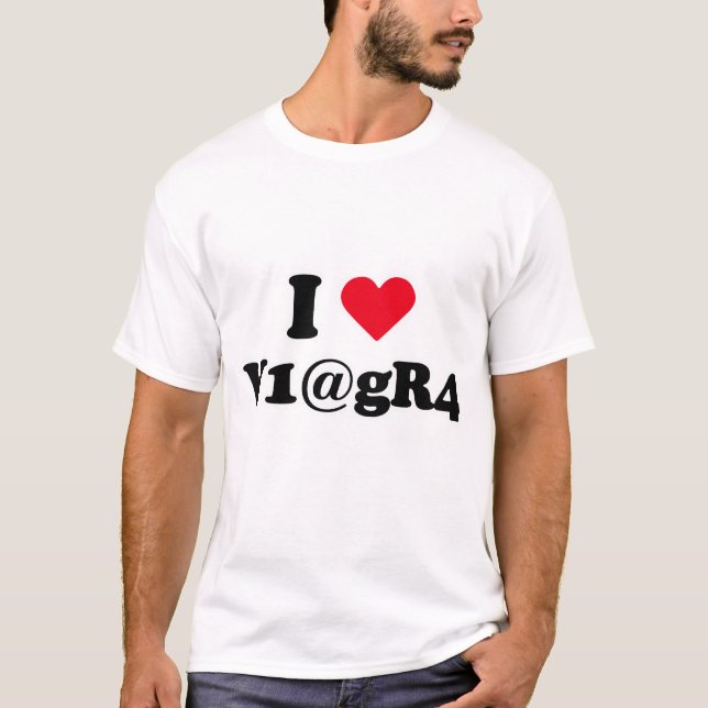I Liebe viagra T-Shirt (Vorderseite)