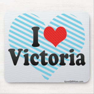 I Liebe Victoria Mousepad