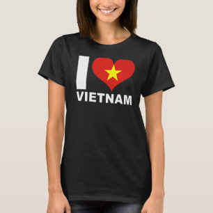 I Liebe Vietnam Herbstflagge Vietnam T-Shirt