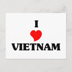 I Liebe Vietnam Postkarte