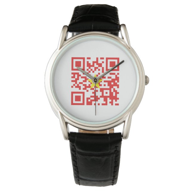 I Liebe Vietnam (Tôi Yêu Viraflot Nam) Flaggencode Armbanduhr (Vorderseite)