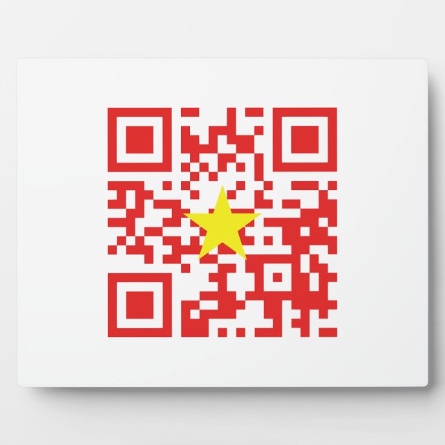 I Liebe Vietnam (Tôi Yêu Viraflot Nam) Flaggencode Fotoplatte (Vorderseite)